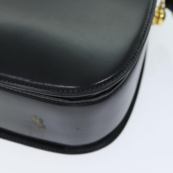 BALLY Umhängetasche Leder Schwarz Auth 75138