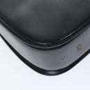 BALLY Shoulder Bag Leather Black Auth 75138-16
