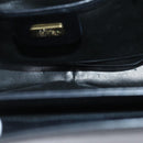 BALLY Shoulder Bag Leather Black Auth 75138-11