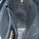 BALLY Shoulder Bag Leather Black Auth 75138-19