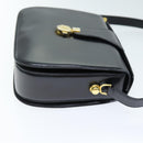 BALLY Shoulder Bag Leather Black Auth 75138-3