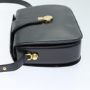 BALLY Shoulder Bag Leather Black Auth 75138-4