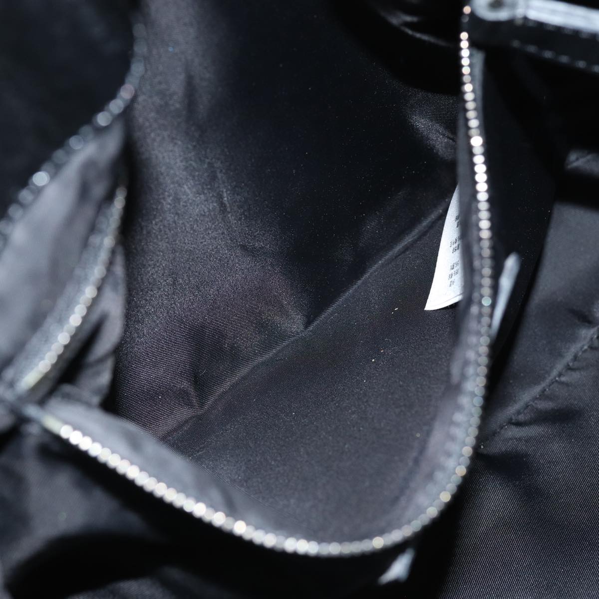 BURBERRY Nova Check Shoulder Bag Nylon Gray Auth 75142
