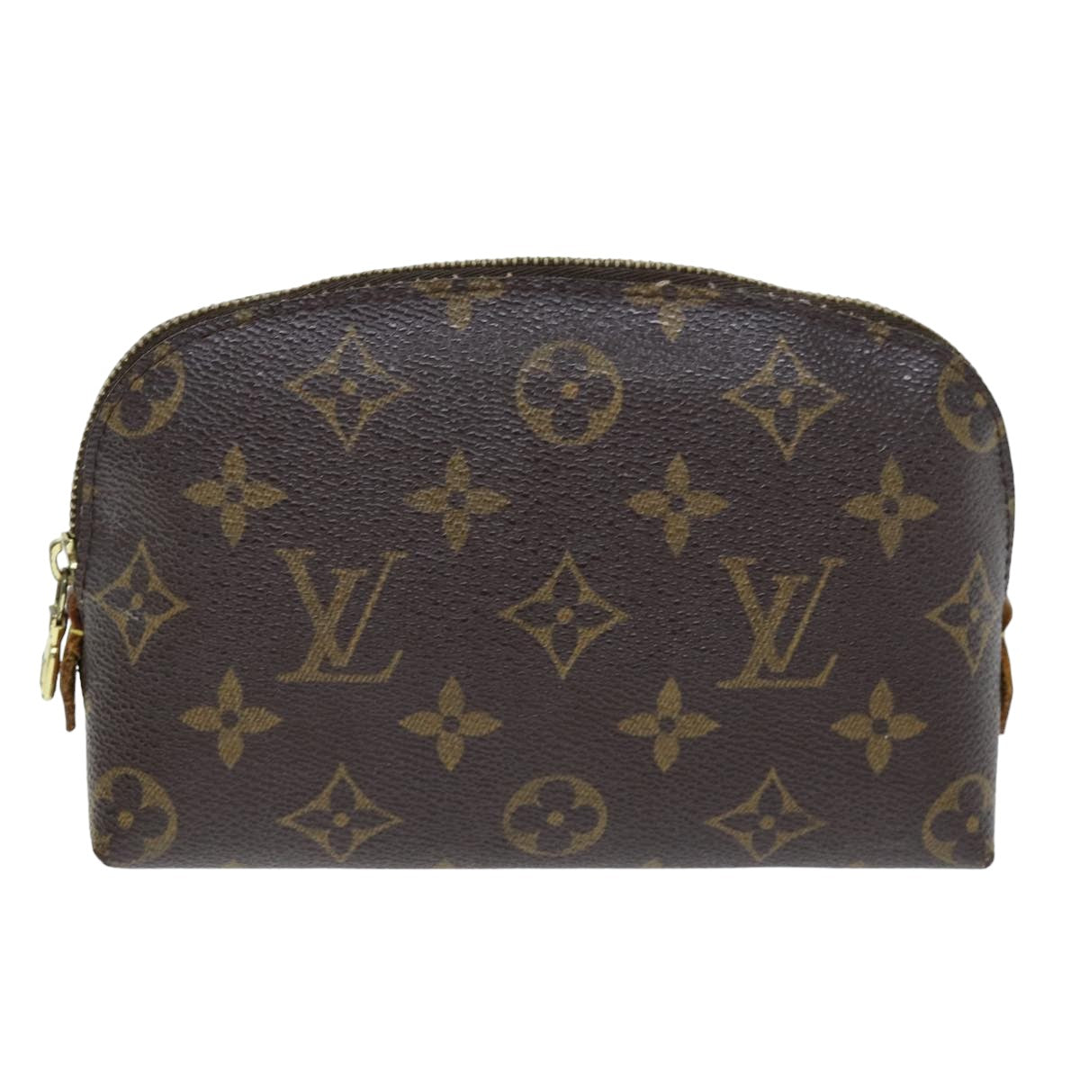 LOUIS VUITTON Monogram Pochette Cosmetic PM Cosmetic Pouch M47515 LV Auth 75152