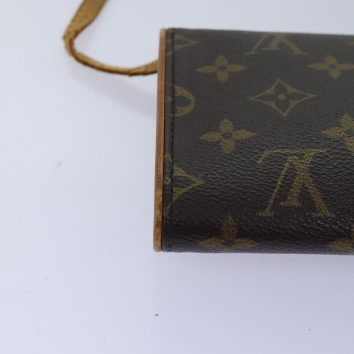 LOUIS VUITTON Monogram Pochette Twin GM Shoulder Bag M51852 LV Auth 75154