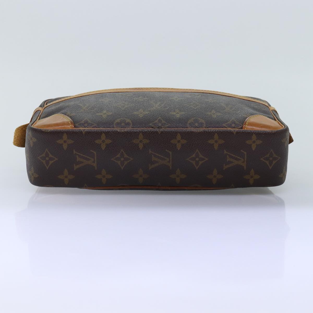 LOUIS VUITTON Monogram Compiegne 28 Clutch Bag M51845 LV Auth 75160