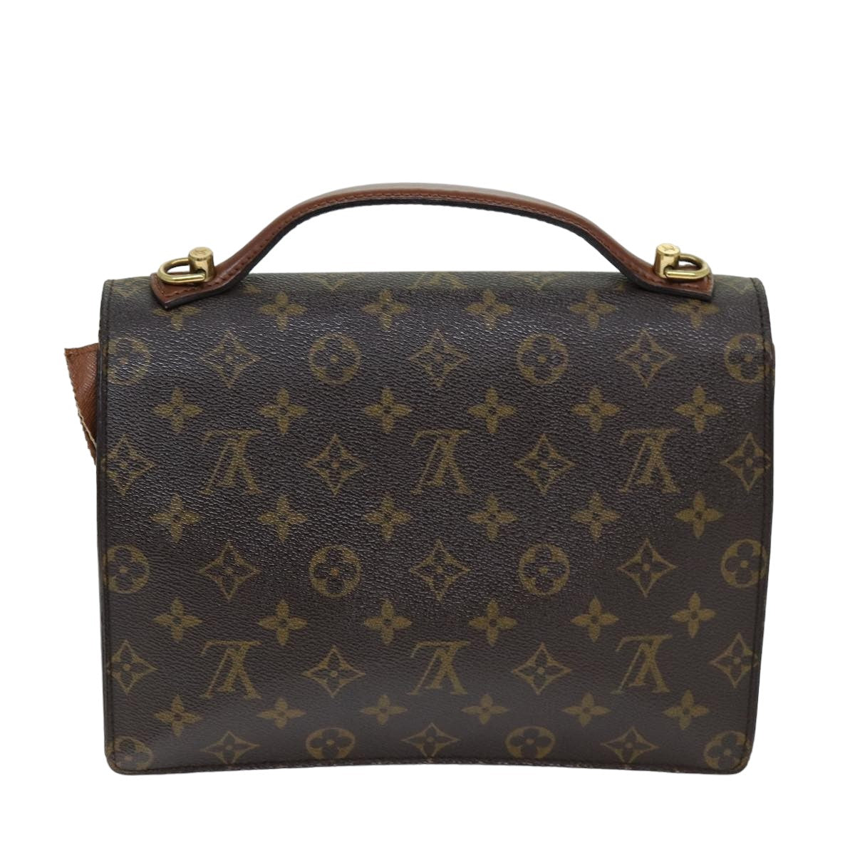 LOUIS VUITTON Monogram Monceau 26 Shoulder Bag M51187 LV Auth 75161