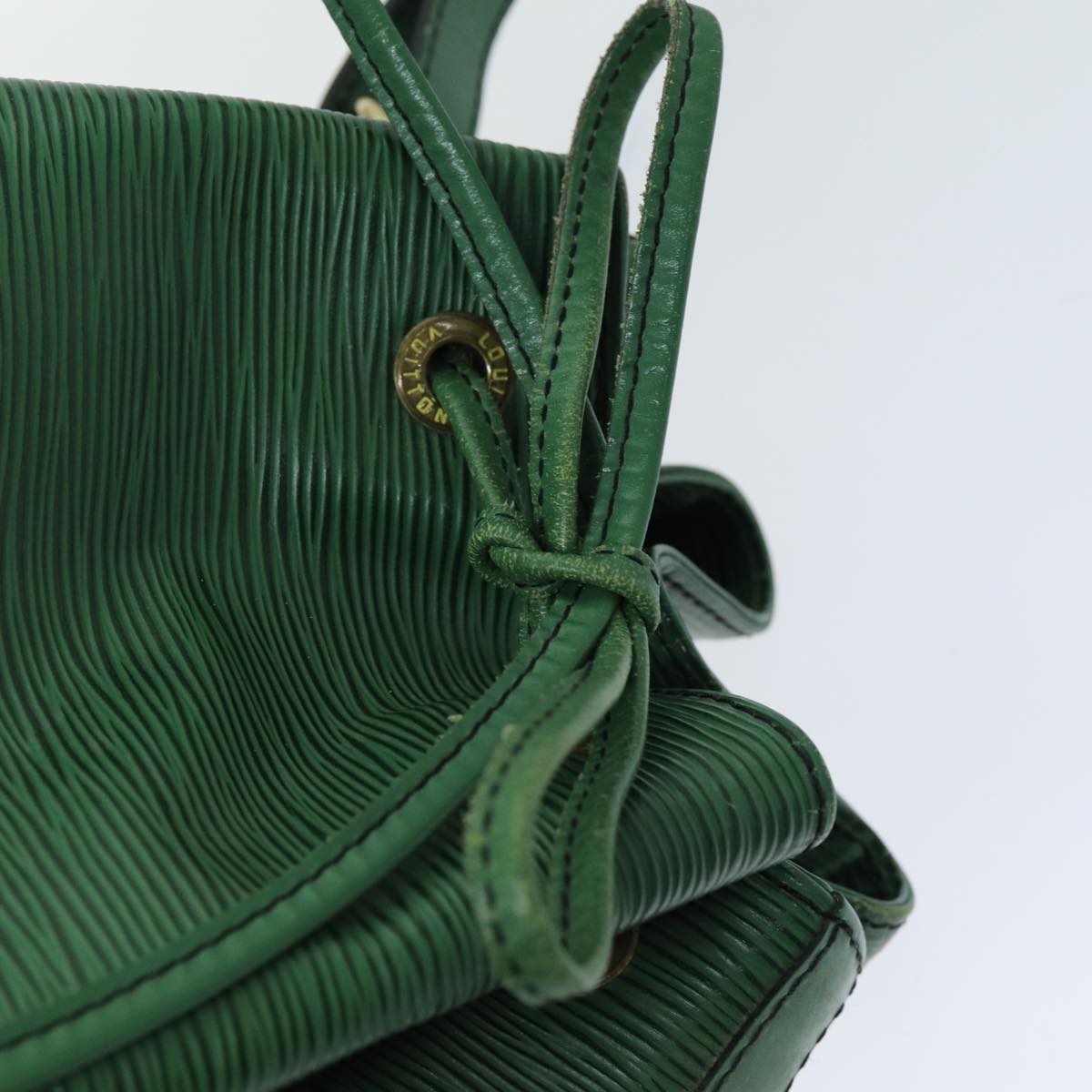 LOUIS VUITTON Epi Noe Shoulder Bag Green M44004 LV Auth 75184