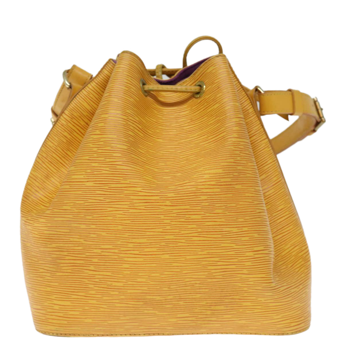 LOUIS VUITTON Epi Petit Noe Shoulder Bag Tassili Yellow M44109 LV Auth 75186 - 0