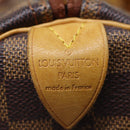 LOUIS VUITTON Damier Ebene Keepall 45 Boston Bag LV Auth 75198AV-20