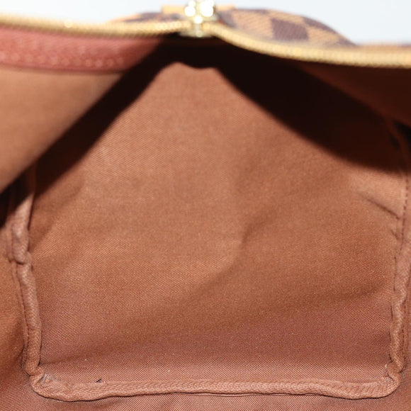 LOUIS VUITTON Damier Ebene Keepall 45 Boston Bag LV Auth 75198AV