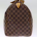 LOUIS VUITTON Damier Ebene Keepall 45 Boston Bag LV Auth 75198AV-4