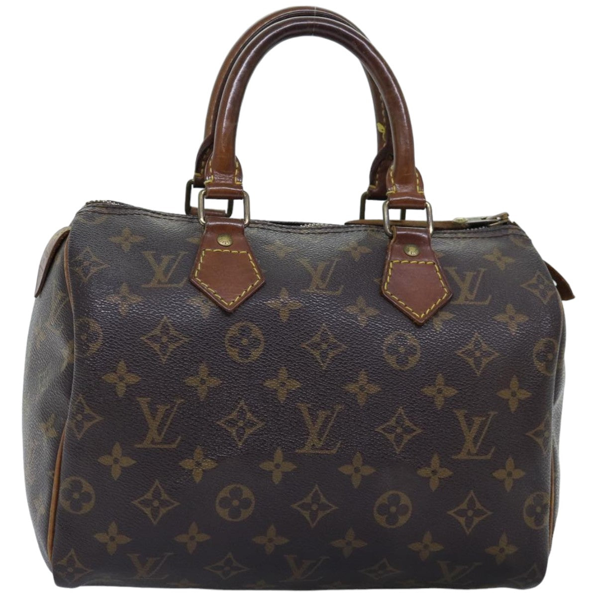 LOUIS VUITTON Monogram Speedy 25 Hand Bag M41528 LV Auth 75204