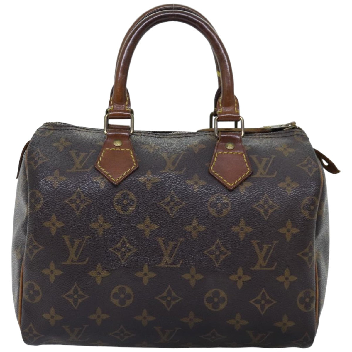 LOUIS VUITTON Monogram Speedy 25 Hand Bag M41528 LV Auth 75204