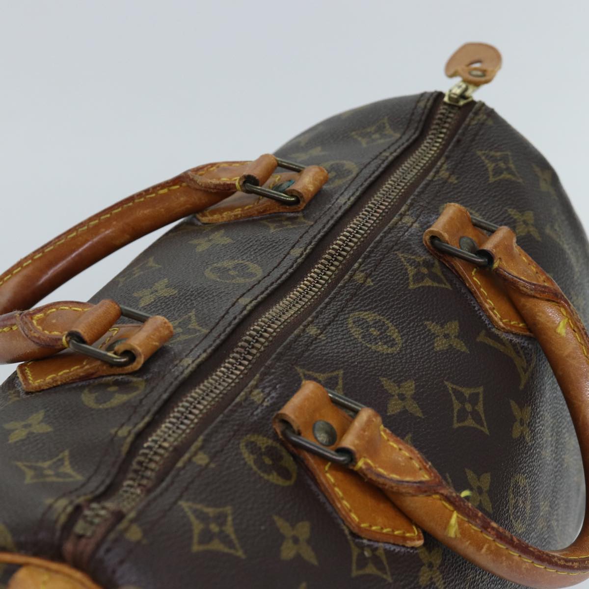 LOUIS VUITTON Monogram Speedy 30 Hand Bag M41526 LV Auth 75205