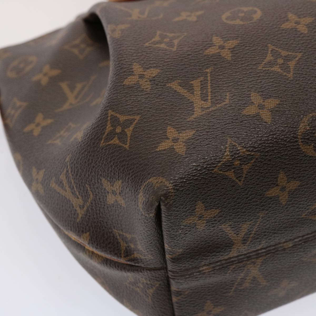 LOUIS VUITTON Monogram Turen PM Hand Bag 2way M48813 LV Auth 75208