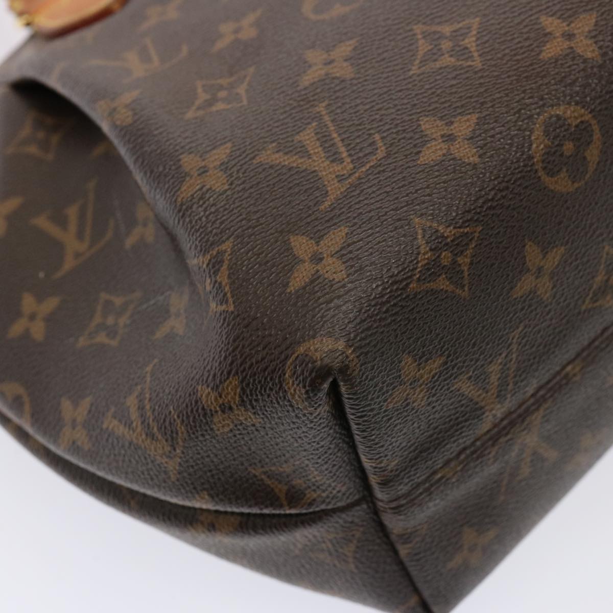 LOUIS VUITTON Monogram Turen PM Hand Bag 2way M48813 LV Auth 75208