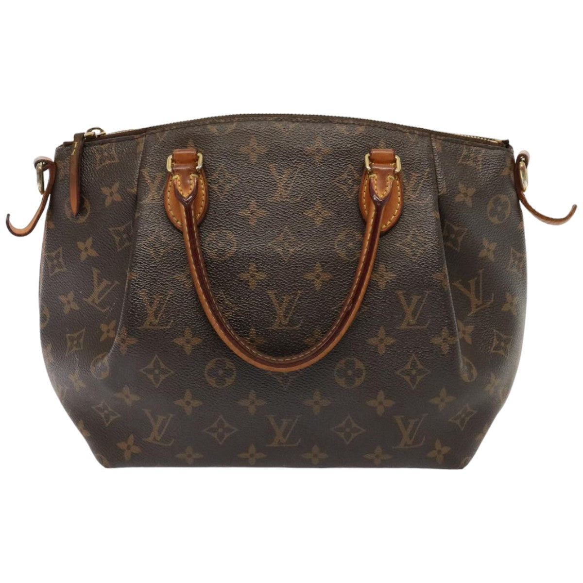 LOUIS VUITTON Monogram Turen PM Hand Bag 2way M48813 LV Auth 75208 - 0