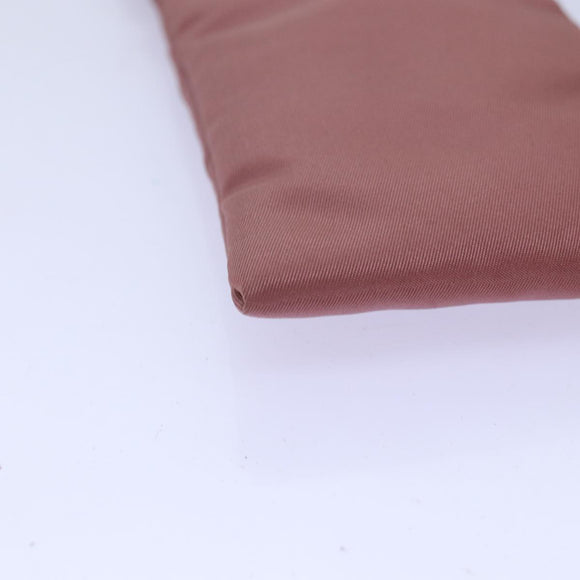 PRADA Glasses Case Nylon Pink Auth 75213