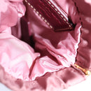 PRADA Glasses Case Nylon Pink Auth 75213-18