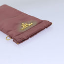 PRADA Glasses Case Nylon Pink Auth 75213-5