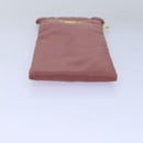 PRADA Glasses Case Nylon Pink Auth 75213-6