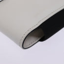PRADA Cell Phone Case Patent leather White Auth 75214V-16