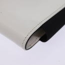 PRADA Cell Phone Case Patent leather White Auth 75214V-14