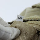 PRADA Shoulder Bag Nylon Enamel Beige Brown Auth 75216-11