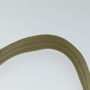 PRADA Shoulder Bag Nylon Enamel Beige Brown Auth 75216-14