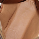 CELINE Macadam Canvas Hand Bag PVC Brown Auth 75226-10