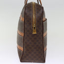 CELINE Macadam Canvas Hand Bag PVC Brown Auth 75226-3