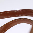 CELINE Macadam Canvas Hand Bag PVC Brown Auth 75226-8