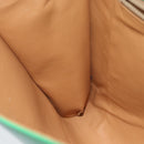 CELINE Shoulder Bag Leather Green Auth 75227AV-20