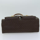 CELINE Macadam Canvas Tote Bag PVC Brown Auth 75236-23