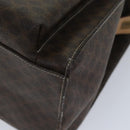 CELINE Macadam Canvas Tote Bag PVC Brown Auth 75236-10