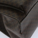 CELINE Macadam Canvas Tote Bag PVC Brown Auth 75236-25