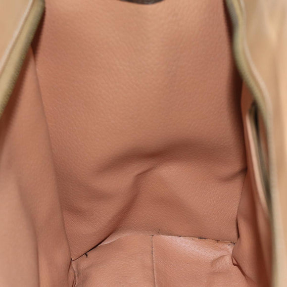 CELINE Macadam Canvas Tote Bag PVC Brown Auth 75236