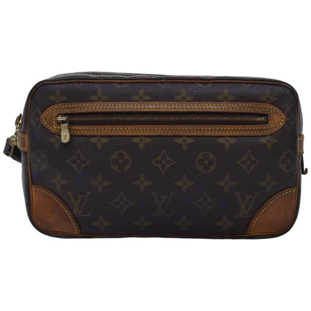 LOUIS VUITTON Monogram Marly Dragonne GM Clutch Bag M51825 LV Auth 75243