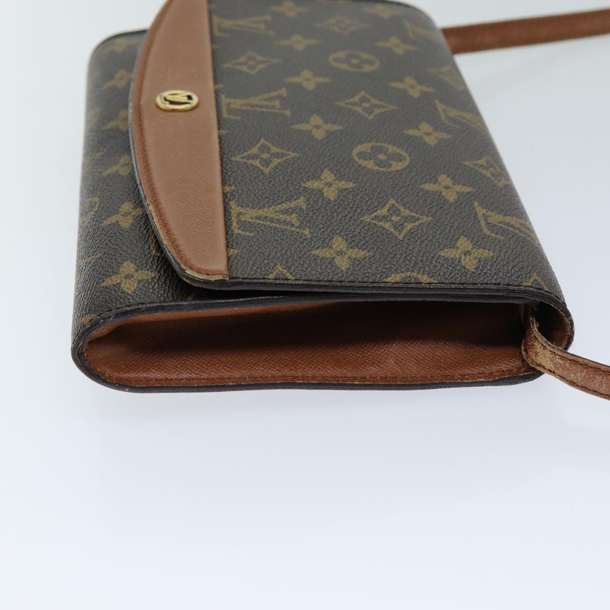 LOUIS VUITTON Monogram Bordeaux 24 Shoulder Bag M51798 LV Auth 75245