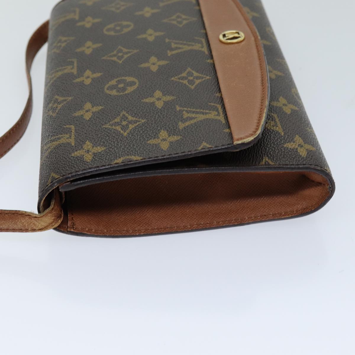 LOUIS VUITTON Monogram Bordeaux 24 Shoulder Bag M51798 LV Auth 75245