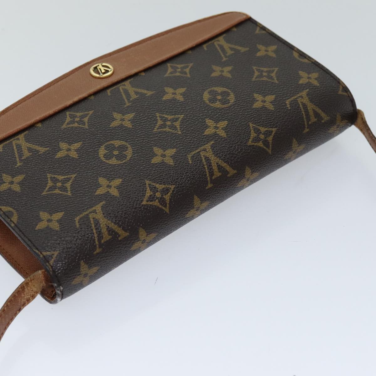 LOUIS VUITTON Monogram Bordeaux 24 Shoulder Bag M51798 LV Auth 75245