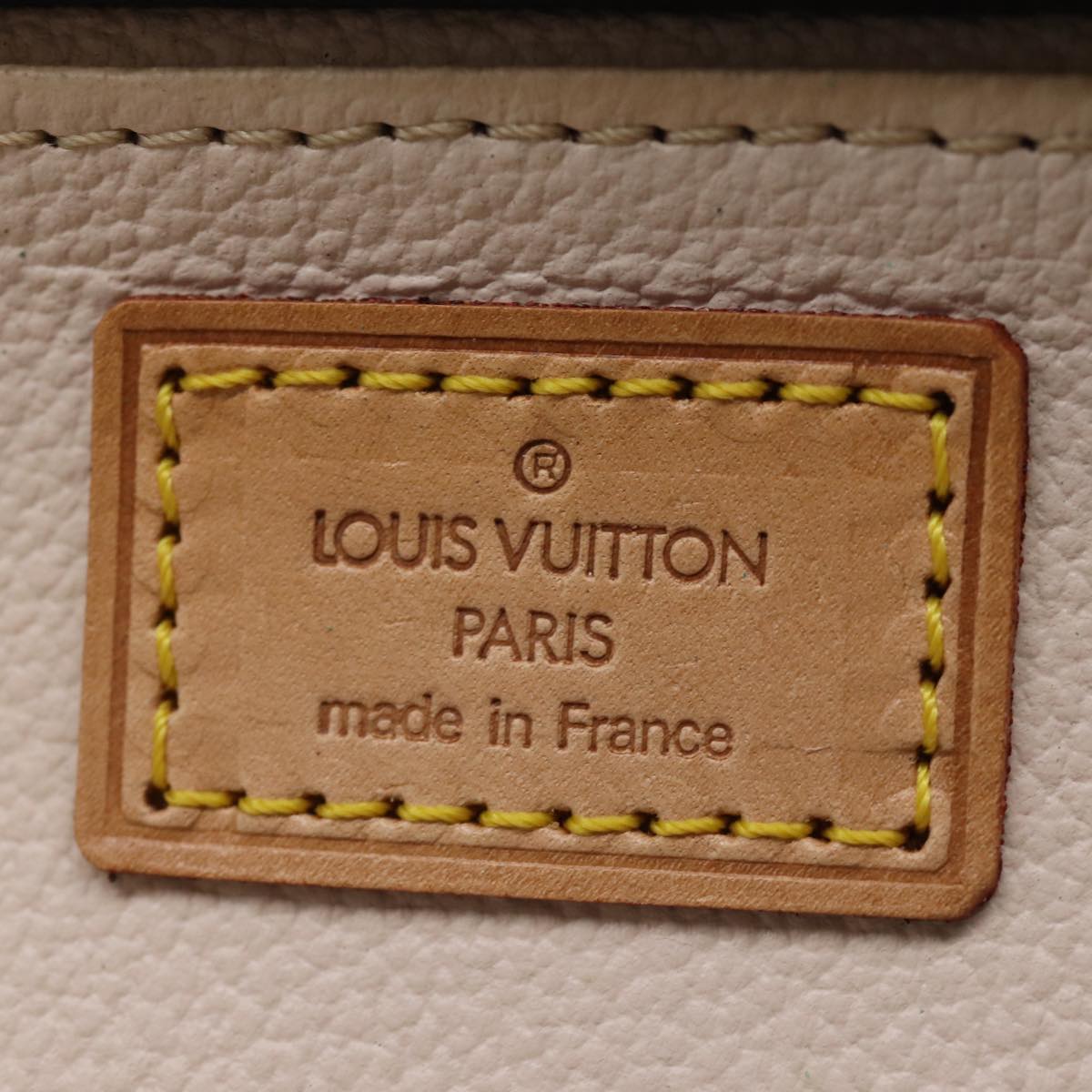 LOUIS VUITTON Monogram Trousse Brush MG Cosmetic Pouch M47505 LV Auth 75252