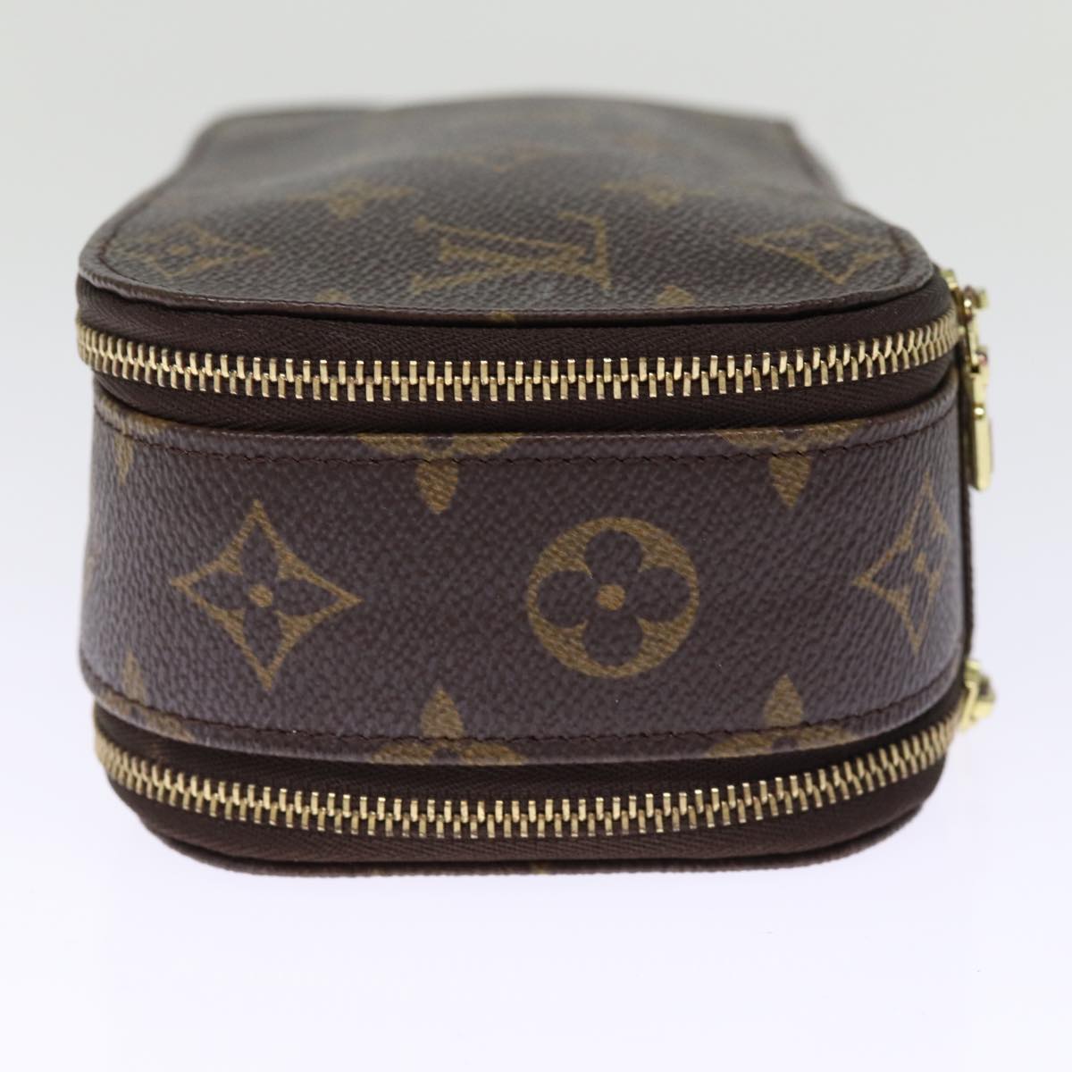 LOUIS VUITTON Monogram Trousse Brush MG Cosmetic Pouch M47505 LV Auth 75252