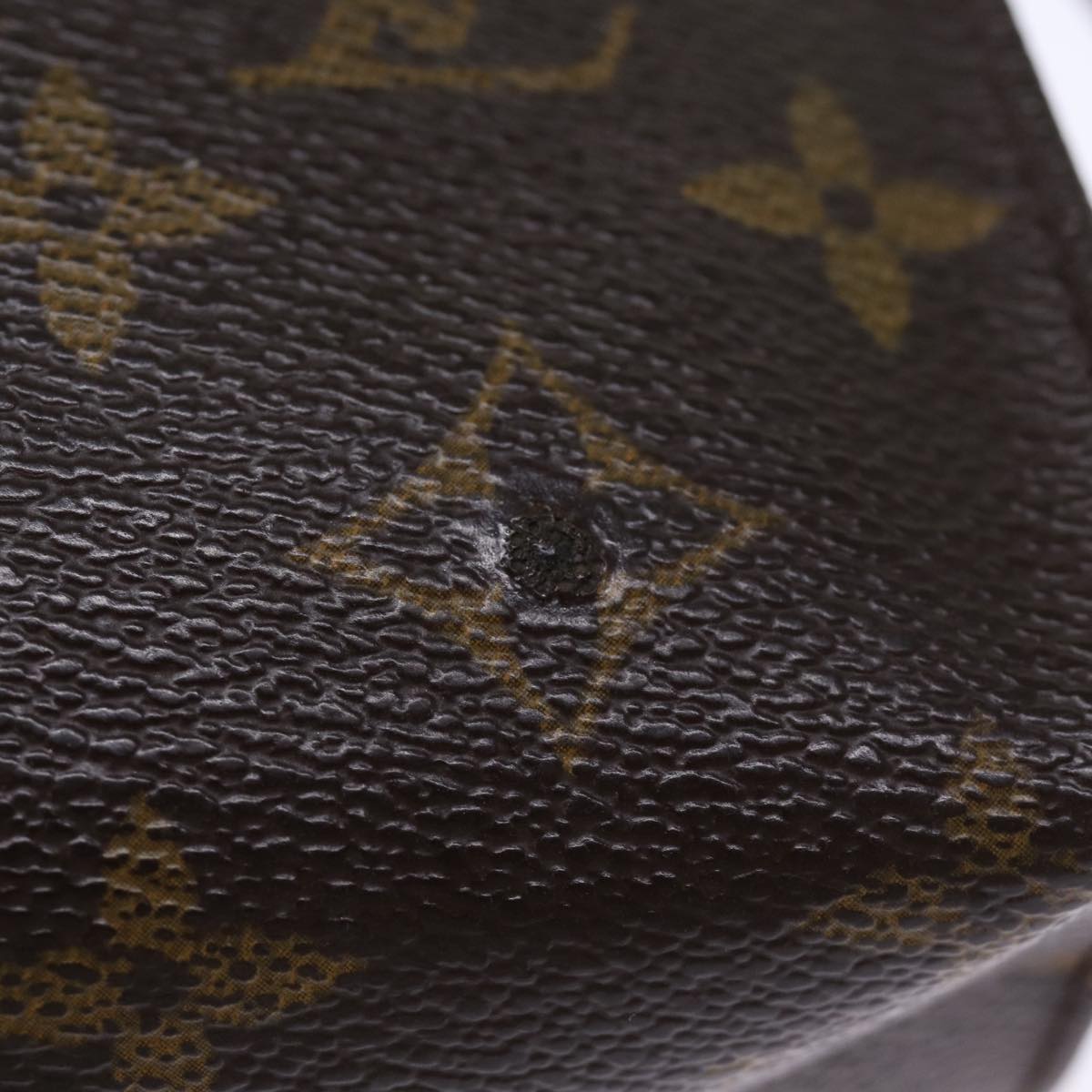 LOUIS VUITTON Monogram Poche Toilette 15 Pouch M47546 LV Auth 75253