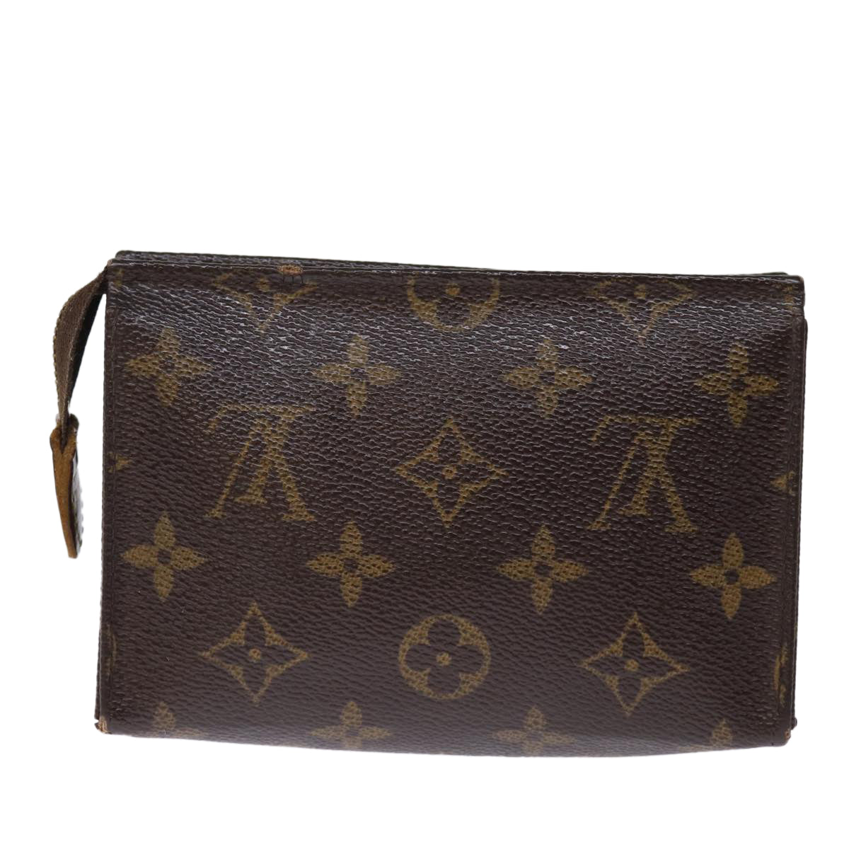 LOUIS VUITTON Monogram Poche Toilette 15 Pouch M47546 LV Auth 75253 - 0