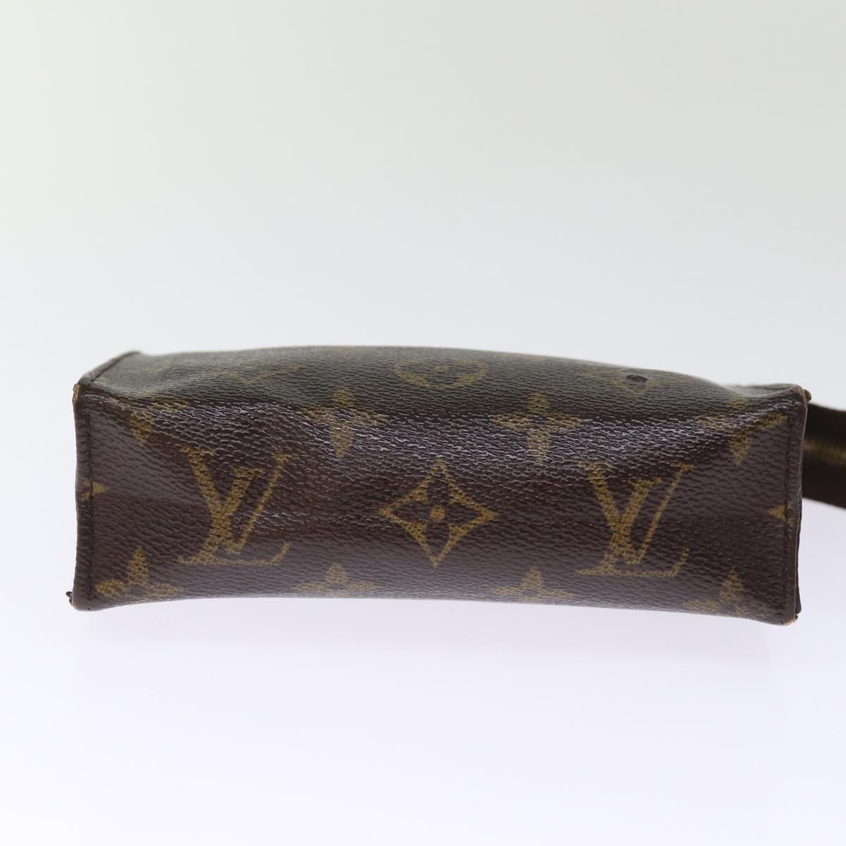 LOUIS VUITTON Monogram Poche Toilette 15 Pouch M47546 LV Auth 75253