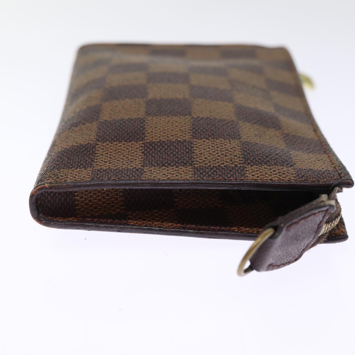 LOUIS VUITTON Damier Ebene Marais Pouch LV Auth 75254