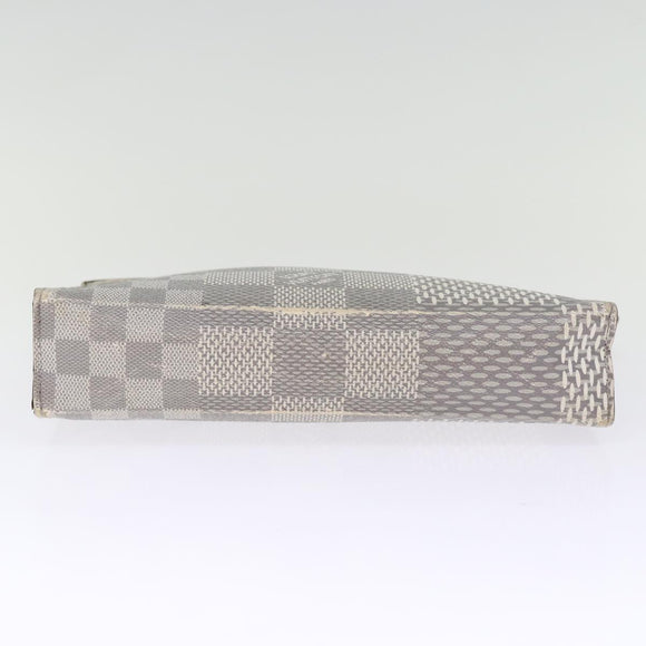 LOUIS VUITTON Damier Graphite 3D Pochette Voyager MM Tasche N60443 LV Auth 75261