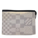 LOUIS VUITTON Damier Graphite 3D Pochette Voyager MM Bag N60443 LV Auth 75261-13
